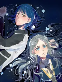 朱红与藏青